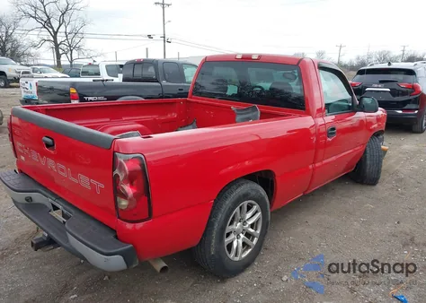 2006 Chevrolet Silverado 1500 Work Truck из США, поврежденный, VIN 3GCEC14X86G268227